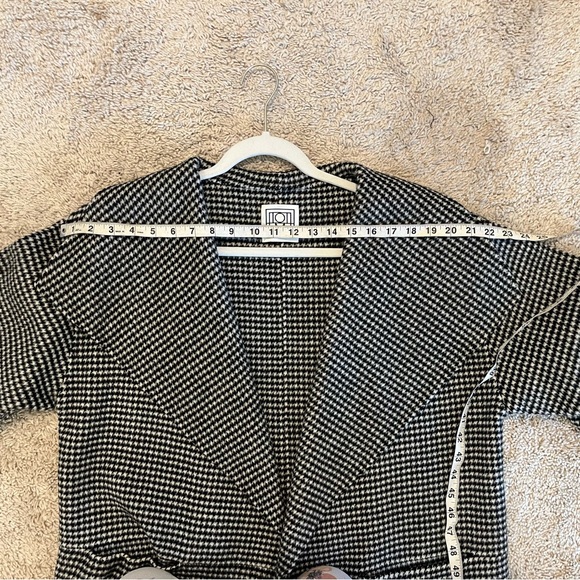 LAST CHANCE TODAY Toteme Black and White Checkered Annecy Coat | XS - Picture 10 of 11